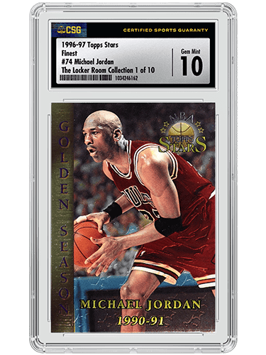 1996-97 Topps Stars Finest #74 Michael Jordan